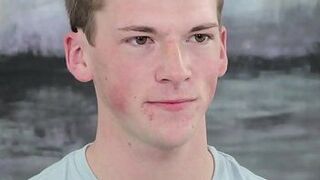 Twink at a gaycasting - porn video