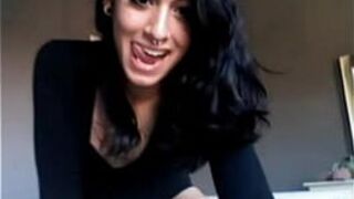 Beautiful Shemale on Webcam - porn video