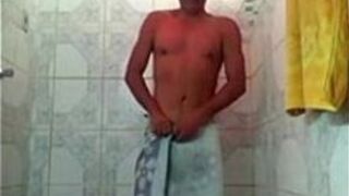 Mature taking a shower - porn video