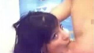 Petite Amateur Young Got Facial Pounded - porn video