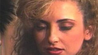 Blonde babe with big boobs - porn video