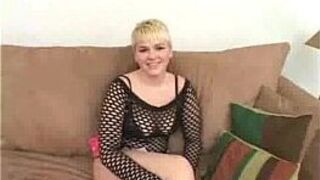 Busty Blonde hardcore sex with BBC - porn video
